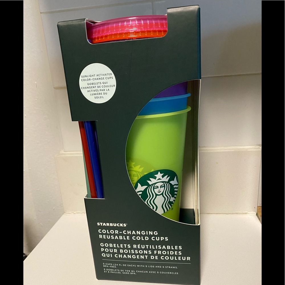 Starbucks Color Changing Reusable Cups